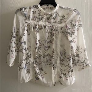 Long sleeve blouse